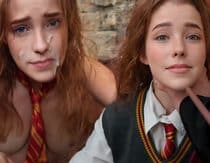 Hermione Granger es la putita del profesor en la versión porno de Harry Potter